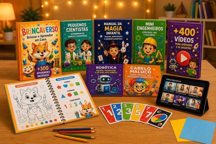 Coleção de materiais digitais do Mundo Infantil